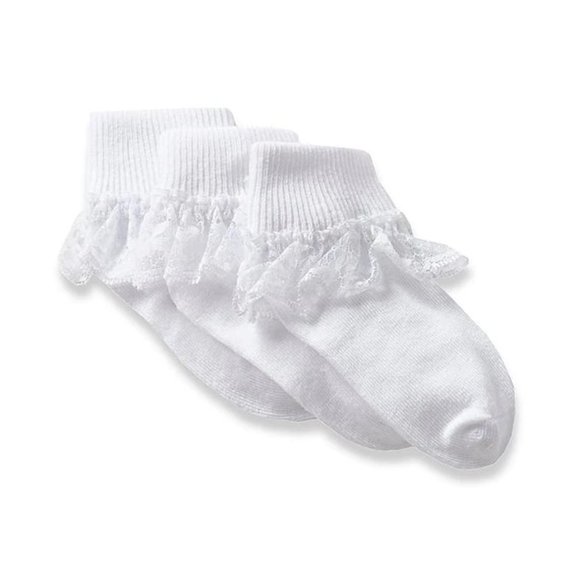 Starting Out Lace Socks 12-24 Months 6 Pairs (2 Sets of 3) - Picture 3 of 3